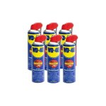 6x lubrifiants d�grippants syst�me professionnel 500ml wd - 40