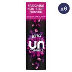 6x19 lavages fraicheur florale - 235 g - parfum de linge lenor unstoppables