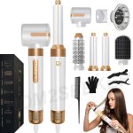 ?7 en 1?brosse soufflante - seche cheveux ionique avec auto - boucleur brosse lissante - 1400w - 3 temprature ...