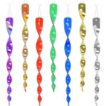 7 pcs spirale r�fl�chissante contr�le des oiseaux r�flecteur pour oiseaux r�fl�chissant vent spirale ...