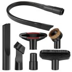 7 pices accessoires pour aspirateur embout aspirateur universel avec 58cm suceur plat flexible suceur ...
