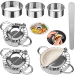 7 pices laminoir patisserie?ravioli machine?moule ravioli?moule  dumplings?ustensiles de cuisine inox ...