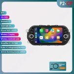 7 pouces autoradio android 13 pour fiat tipo egea 2015 2016 2017 (2g + 32g)carplay gps wifi usb bluetooth ...