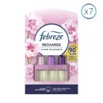 7 recharges fleur naissante pour desodorisant electrique 20ml febreze smart 7 recharges fleur naissante pour desodorisant electrique 20ml febreze smart