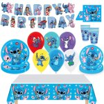 70 pi�ces stitch vaisselle ensemblevaisselles anniversaire kit pour enfantsd�cor anniversaire f�te stitch ...