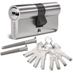 70mm(30 / 40) serrure � cylindre europ�en en alliage de nickel et zincserrure � barilletcl� avec 8 cl�s ...