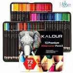 72 crayons de couleur pour artistes adultes pour le coloriage le dessin les croquis les ombres le m�lange ...
