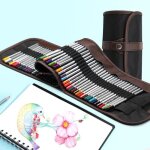 Crayons de couleurs - non spcifi - 72 crayons - toile lavable - mixte - pour artistes et tudiants