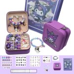 72 pcs kuromi bracelet colliers perles pour bracelets botes  bijoux perle kits pour bracelets colliersjouet ...