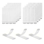 72 pi�ces scratch autocollant double face accroche tableau sans percer 19 x 92 mm pour affiches cadres ...