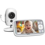 720p hd babyphone camera 4 Écran ips vision nocturne infrarouge invisible zoom 3x détection de température ... 720p hd babyphone camera 4 Écran ips vision nocturne infrarouge invisible zoom 3x détection de température ...