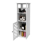 78 * 22 * 22cm rangement salle de bain - porte diamant double etagères - blanc - pp accessoires de salle ... 78 * 22 * 22cm rangement salle de bain - porte diamant double etagères - blanc - pp accessoires de salle ...