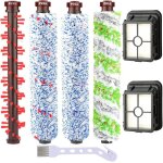 7pcs accessories pour bissell crosswave 3 en 1 aspirateur brosse de rechange filtre de rechange pour ...