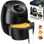 8. 0l friteuse � air sans huile ecran tactile digital 6 pr�r�glages de cuisson rev�tement antiadh�sif ...