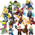 8 / 16 pi�ces avengers hulk superman minifigures blocs de construction jouets.