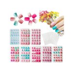 8 boîtes faux ongles pour enfants nail art tip pré collé rose dégradé court full cover auto - adhésif ... 8 boîtes faux ongles pour enfants nail art tip pré collé rose dégradé court full cover auto - adhésif ...