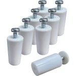 8 butées volets roulants blanches 37 mm pvc. arret de volet fourni avec tout le nécessaire pour le montage ... 8 butées volets roulants blanches 37 mm pvc. arret de volet fourni avec tout le nécessaire pour le montage ...
