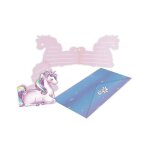 8 cartes invitations anniversaire aux r�ves de licorne pour anniversaire enfants et fetes