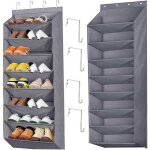 8 couche rangement chaussures suspendu range chaussures � suspendre surporte avec 4 crochets m�tall porte ...