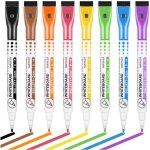 8 couleurs feutre effacable tableau blancfeutre tableau blanc effacable enfanteponge tableau blanc effacablest ...