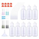 8 flacons applicateurs de colle flacons applicateurs � pointe de pr�cision de 30 ml pour applications ...