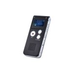 8 go intelligent digital audio enregistreur de t�l�phone vocal dictaphone lecteur de musique mp3 activer ...