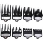 8 guides de coupe de cheveux professionnels de qualit suprieure pour tondeuses  barbe peignes de fixation ...