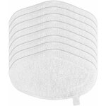 8 lingettes lavables pour polti vaporetto sv440 / sv450 / smart 100t - remplacement facile et durable ...
