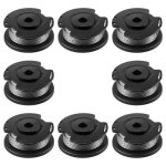 8 paquet f016800569 bobine de rechange pour coupe - bordures pour bosch easygrasscut 23 26 18 18 - 230 ...