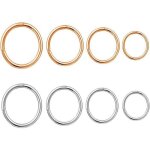 8 pices anneaux de nez boucles anneaux de nez en acier hypoallergnique bijoux de piercing boucles doreilles ...
