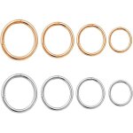 8 pices boucles doreilles anneau de nez bijoux de piercing hypoallergniques pour hommes et femmes (or ...