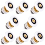 8 pièces roulette porte coulissante douche 20mm en laiton roulette pour rouleau pour remplacement de ... 8 pièces roulette porte coulissante douche 20mm en laiton roulette pour rouleau pour remplacement de ...