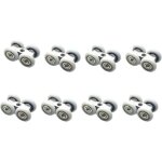 8 pi�ces roulettes pour portes coulissantes roulettes pour portes coulissantes porte coulissante � roulement ...