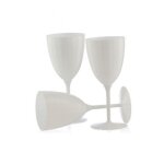 8 verres À vin réutilisable 200ml blanc 8 verres À vin réutilisable 200ml blanc