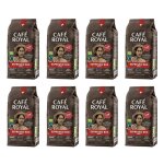 8 x 500 gr - caf� royal peru espresso bio - caf� torr�fi� en grains 100% arabica - intensit� 4 / 5 - ...