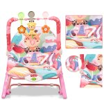 80 * 60 * 43cm fauteuil à bascule électrique pour bébé - boîte à musique intégrée - rose + couleurs assorties ... 80 * 60 * 43cm fauteuil à bascule électrique pour bébé - boîte à musique intégrée - rose + couleurs assorties ...