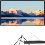 Écran de projection - home fit training - 80 - 4k hd - léger - portable - 16:9 Écran de projection - home fit training - 80 - 4k hd - léger - portable - 16:9