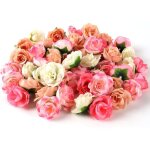 80 pcs têtes de fleurs artificielles rose artificielle rose décoration de mariage décorations de fête ... 80 pcs têtes de fleurs artificielles rose artificielle rose décoration de mariage décorations de fête ...