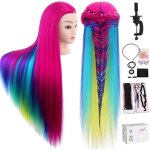 80cm ttes dexercice tte  coiffer coiffure cosmtologie pratique mannequin poupe 100% de cheveux synthtiqu ...