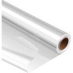 80cm x 30m rouleau transparent en cellophane 3 mil paissir long mtrage emballages cadeaux pour papier ...
