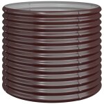 80x68 cm jardinires pot de fleur design jardinire jardin acier exterieur bac a fleurs potager sur pied ...