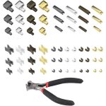 81 pi�ces r�paration fermeture � glissi�re 4 couleurs #3#5#8 kit reparation fermeture eclair en m�tal ...