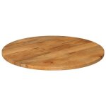 863414& dessus de table - haut de gamme - Ø 90x38 cm rond - bois - bois de manguier massif 863414& dessus de table - haut de gamme - Ø 90x38 cm rond - bois - bois de manguier massif