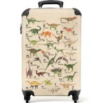 Valise enfant cabine - noboringsuitcases - bagage � main 55x35x20cm - l�g�re et rigide - avec 4 roulettes ...