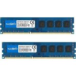 8gb kit (2x4gb) ddr3 1333mhz pc3 - 10600 unbuffered non - ecc cl9 2rx8 1. 5v dual rank 240 pin udimm ...