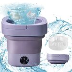 8l machine a laver portable mini machine  laver jusqu 17 kg lave - linge de voyage de camping