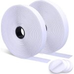 8m scratch autocollant double face avec extra 4 paires autocollant rond pour moustiquaires / cadres photos ... 8m scratch autocollant double face avec extra 4 paires autocollant rond pour moustiquaires / cadres photos ...