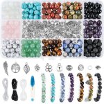 8mm perles pour bracelet pierre naturelle kit bijoux diy cr�ation de bracelet collier pour adulte enfant ...