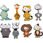 Aimants de réfrigérateur - animaux mignons - pvc - couleurs assorties - 8 pièces - décoration éducative ... Aimants de réfrigérateur - animaux mignons - pvc - couleurs assorties - 8 pièces - décoration éducative ...