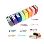 8pcs tampons enseignants fran�ais tampon encreur enseignant fran�aistampon encreur enfant avec bo�tetampon ...